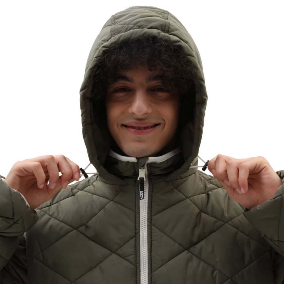 Mt Vans Mte-1 Colorblocked μπουφάν μαύρο-πράσινο