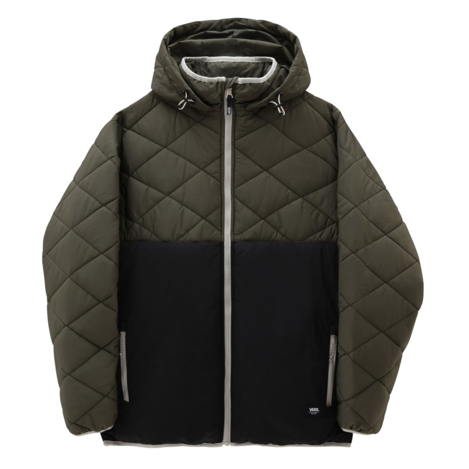 Mt Vans Mte-1 Colorblocked μπουφάν μαύρο-πράσινο