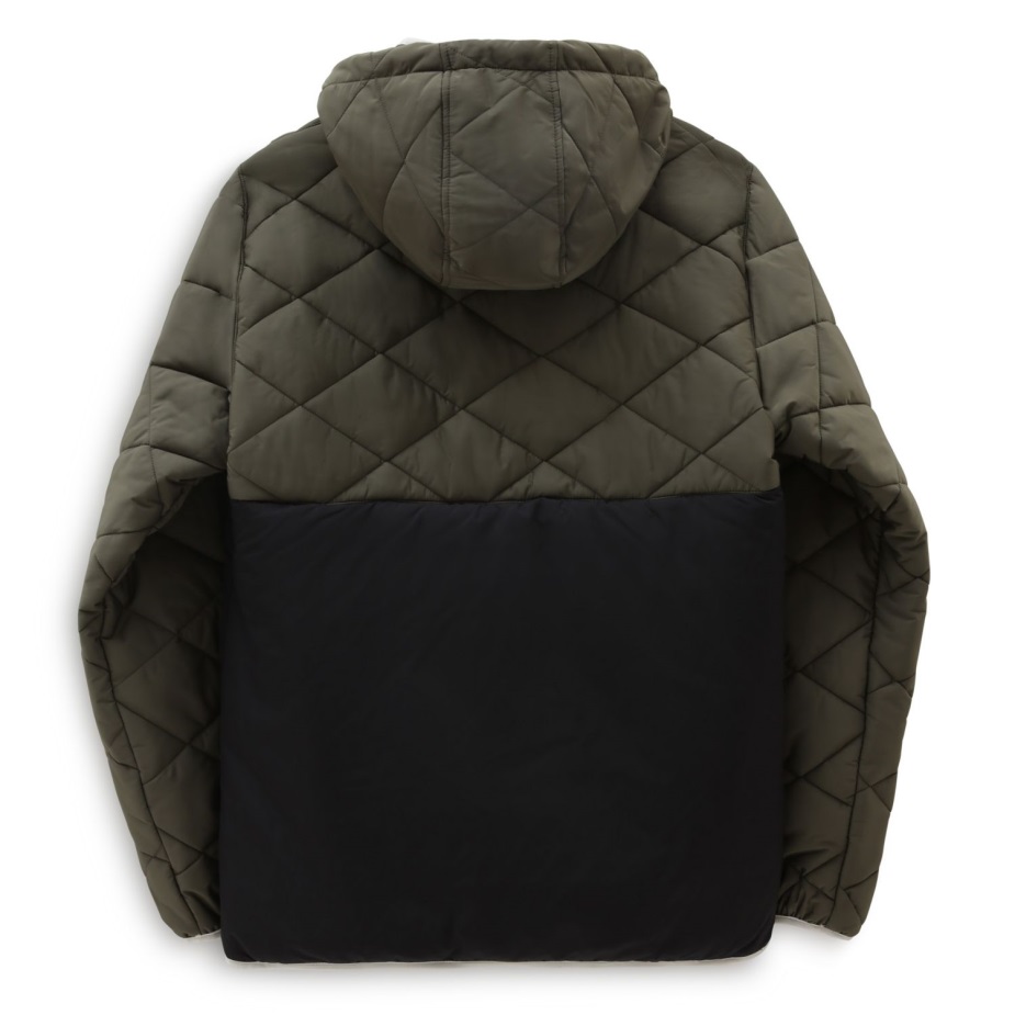 Mt Vans Mte-1 Colorblocked μπουφάν μαύρο-πράσινο