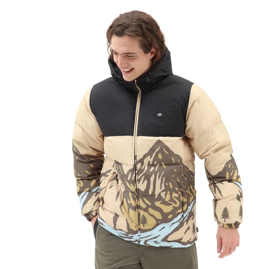 Mt Vans Mte-1 Puffer Jacket μπεζ