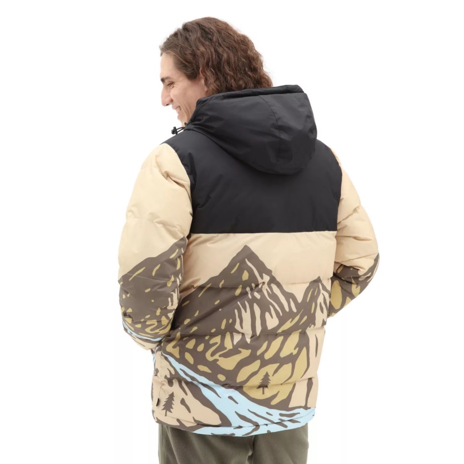 Mt Vans Mte-1 Puffer Jacket μπεζ