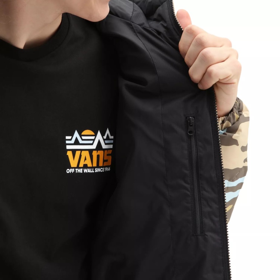 Mt Vans Mte-1 Puffer Jacket μπεζ