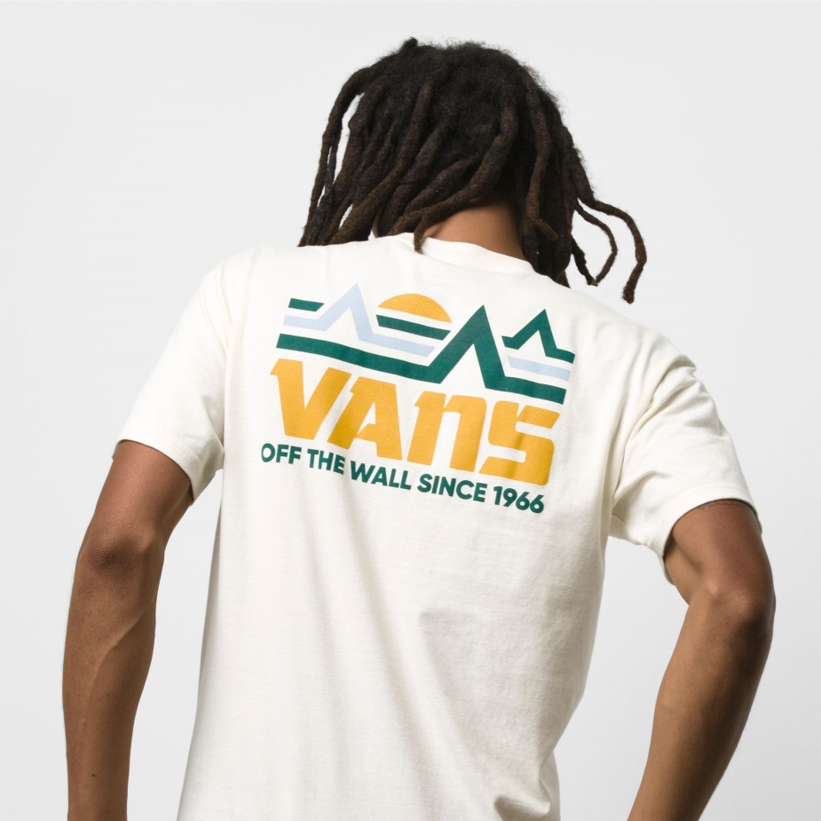 Mt Vans T-shirt αντίκα λευκό
