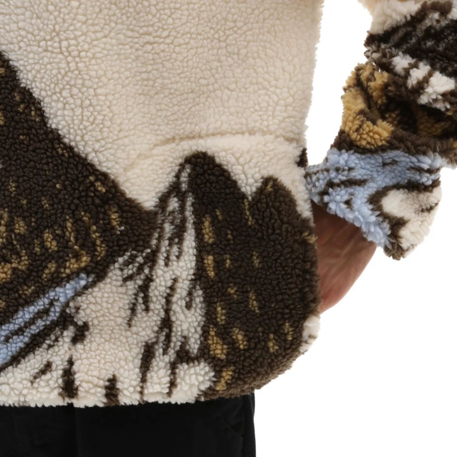 Mt Vans τέταρτο φερμουάρ λευκό