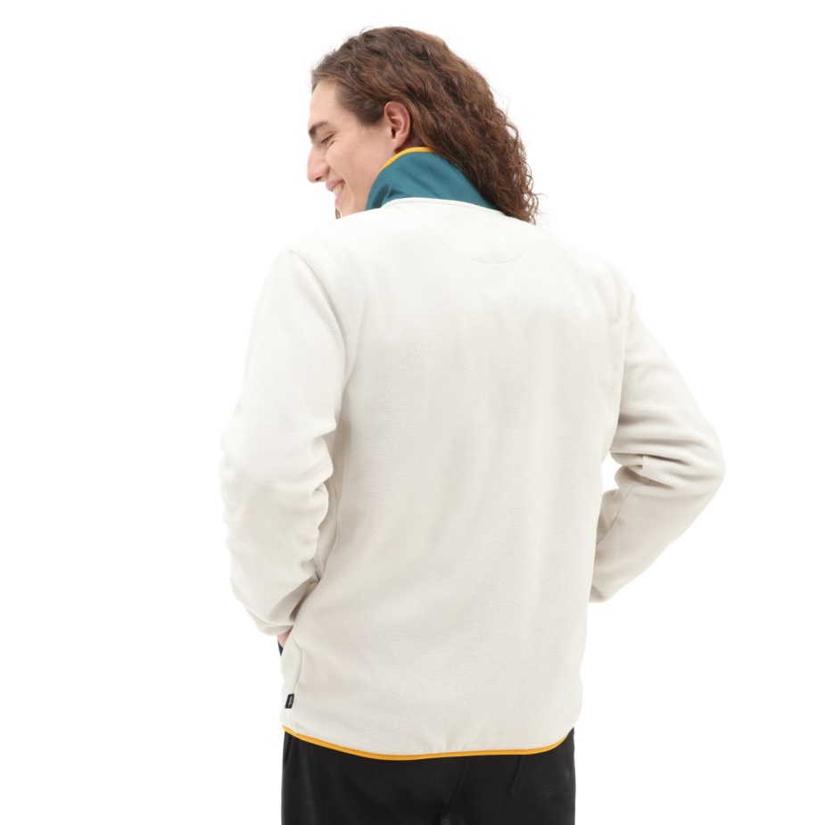 Mt Vans φούτερ με φερμουάρ μπλε-λευκό