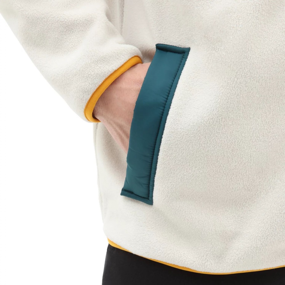 Mt Vans φούτερ με φερμουάρ μπλε-λευκό