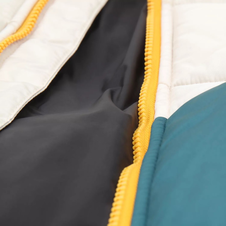 Mt Vans φούτερ με φερμουάρ μπλε-λευκό