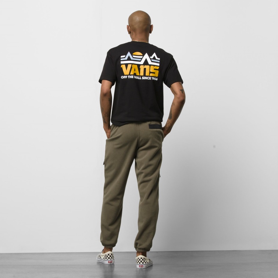 Mt Vans χαλαρό φύλλο σταφυλιού παντελόνι Fleece