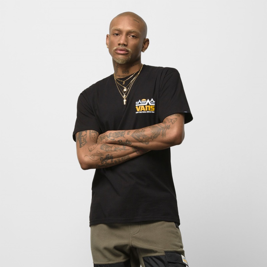 Mt μπλουζάκι Vans μαύρο