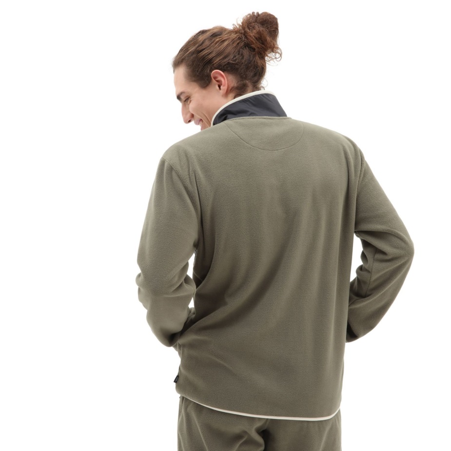 Mt φορτηγά με πλήρες φερμουάρ μαύρο-πράσινο