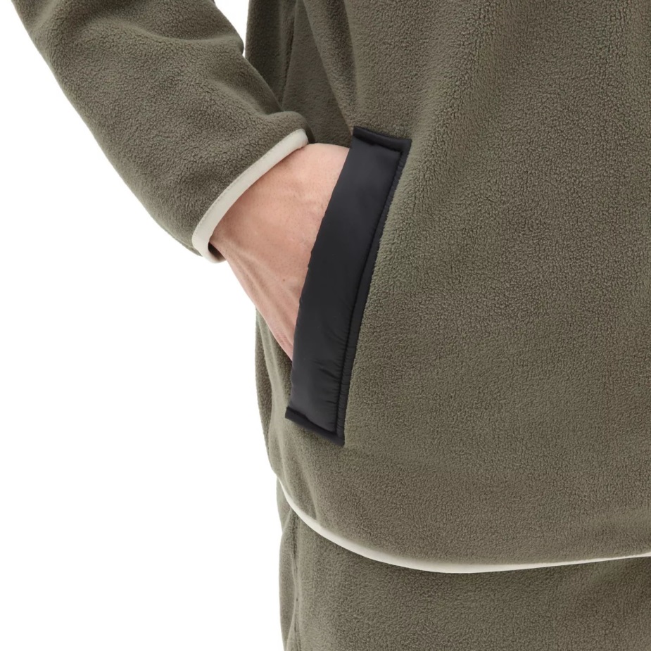 Mt φορτηγά με πλήρες φερμουάρ μαύρο-πράσινο