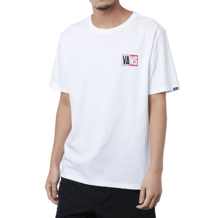 T-shirt με Flip Vans λευκό