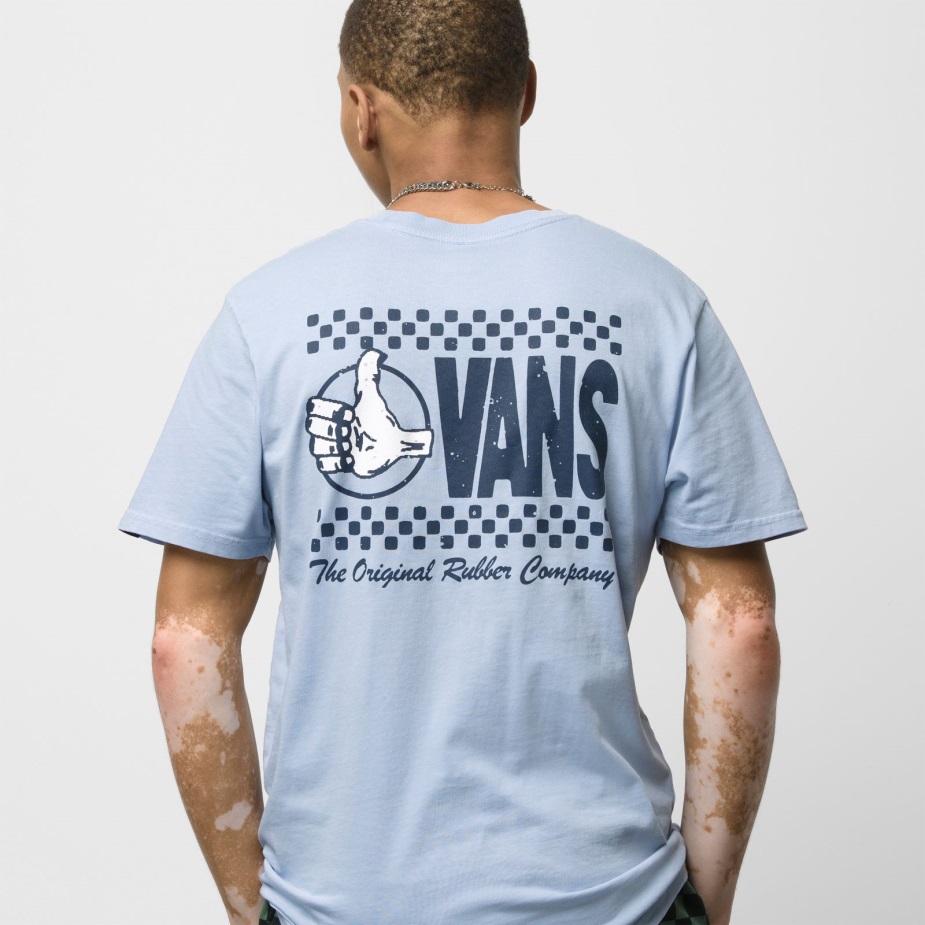 Vans 66 Thumbs Up T-shirt κασμίρ μπλε