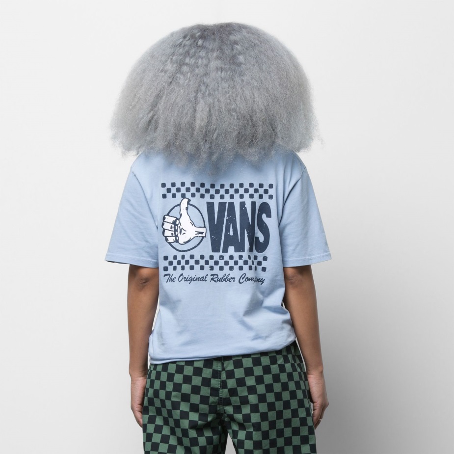 Vans 66 Thumbs Up T-shirt κασμίρ μπλε