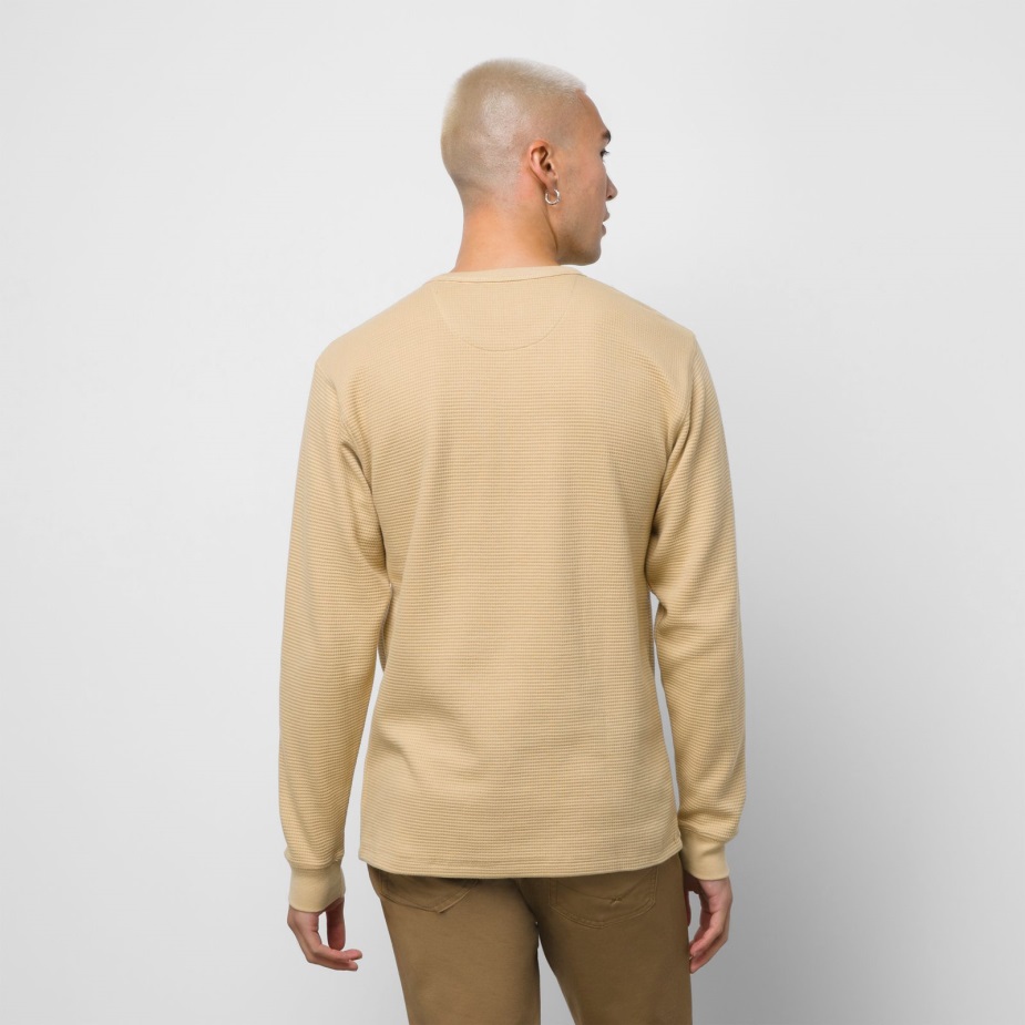 Vans Alder μακρυμάνικη τσέπη πλεκτό θερμικό Taos Taupe