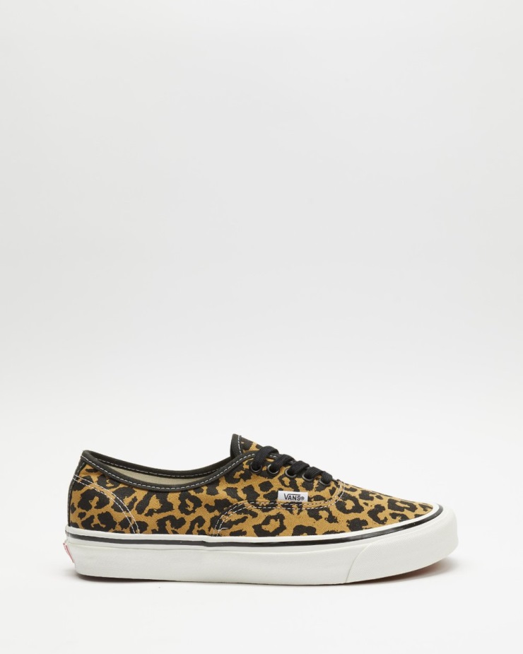 Vans Anaheim Authentic 44 Dx - Unisex Black-tan Leopard