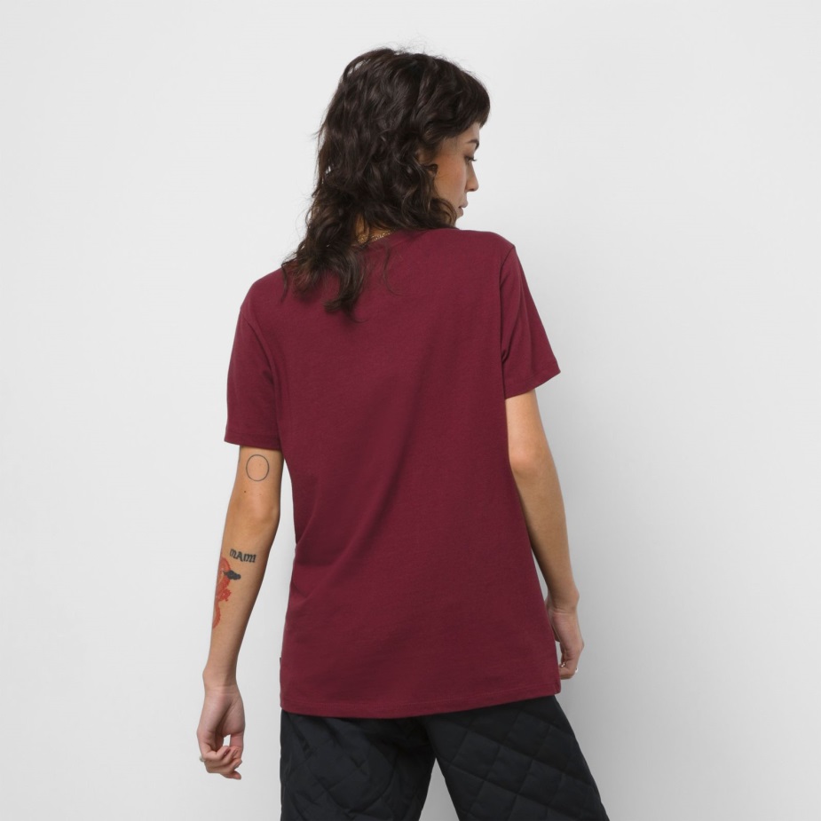 Vans Anaheim Floral Bff Tee Tawny Port