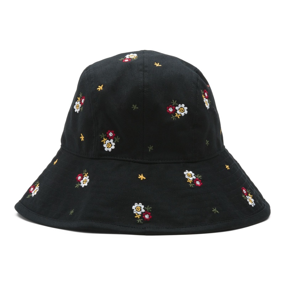Vans Anaheim Floral κουβά καπέλο μαύρο