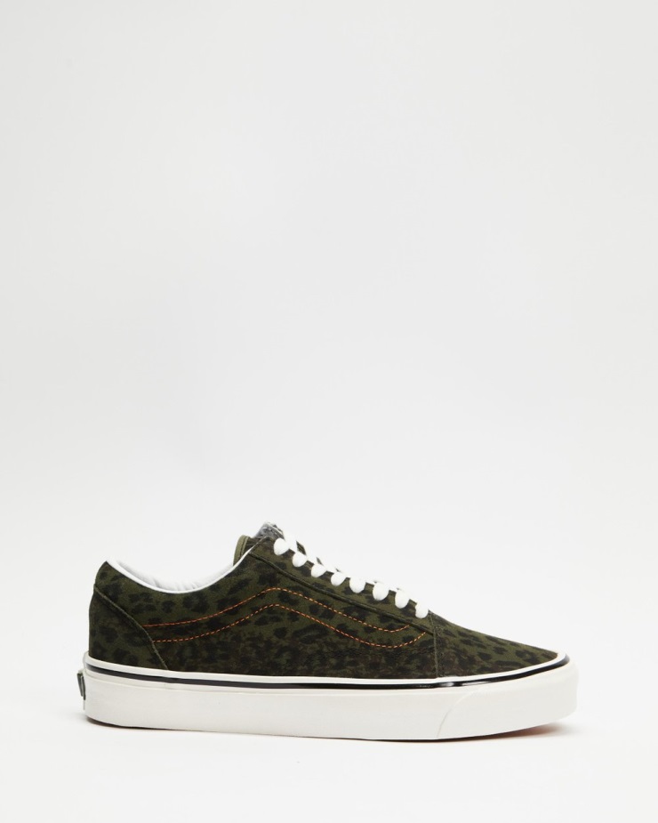 Vans Anaheim Old Skool 36 Dx - Unisex Leopard Camo-leaf Grape