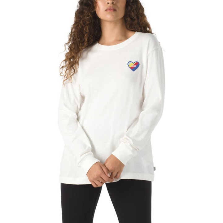 Vans Anaheim Rainbow Boyfriend T-shirt Marshmallow