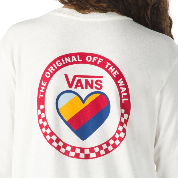 Vans Anaheim Rainbow Boyfriend T-shirt Marshmallow