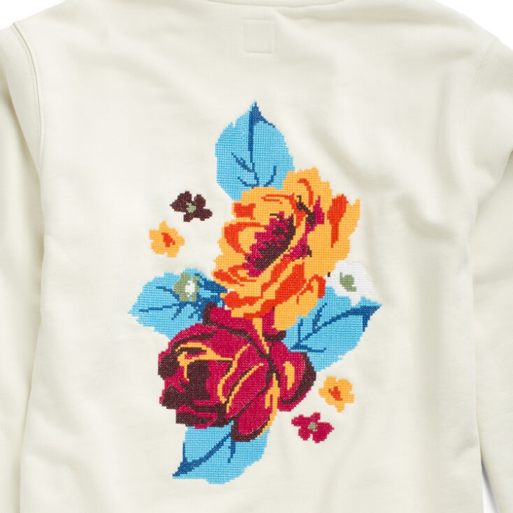 Vans Anaheim βελονάκι λουλουδάτο πουλόβερ φούτερ φυσικά