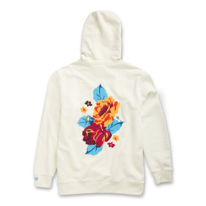 Vans Anaheim βελονάκι λουλουδάτο πουλόβερ φούτερ φυσικά