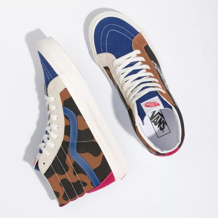 Vans Anaheim εργοστάσιο Sk8-hi 38 Dx Animal Mix-μαύρο