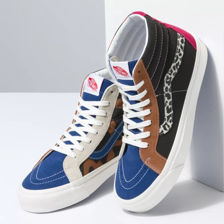 Vans Anaheim εργοστάσιο Sk8-hi 38 Dx Animal Mix-μαύρο