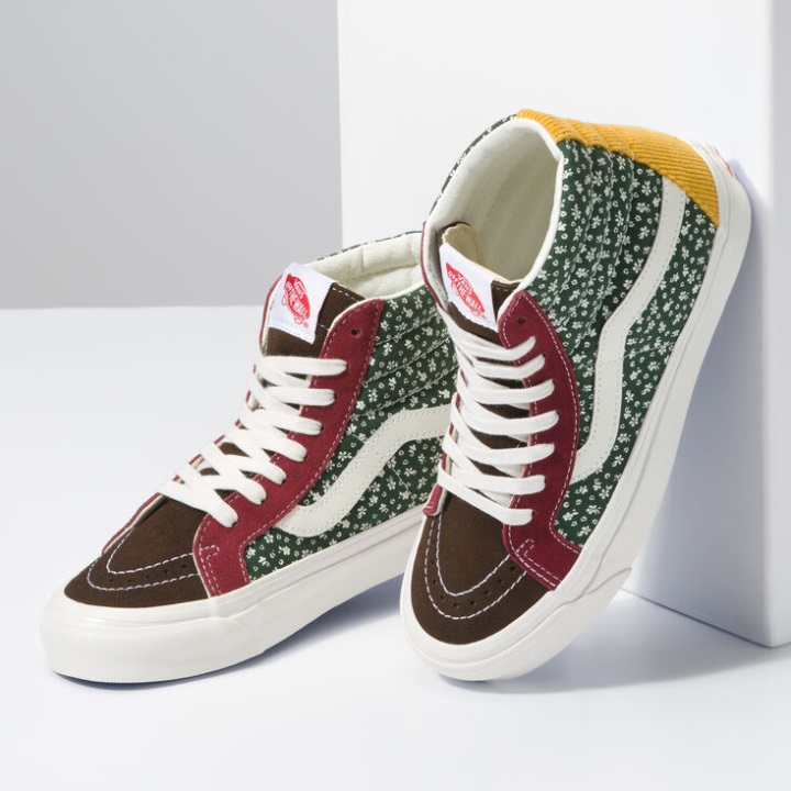 Vans Anaheim εργοστάσιο Sk8-hi 38 Dx Og κορδόνι-floral Multi