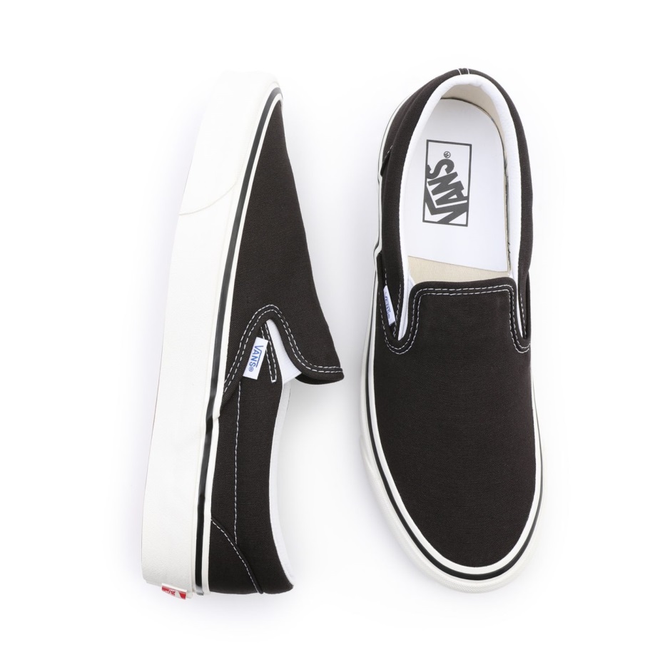Vans Anaheim εργοστασιακά κλασικά Slip-on 98 Dx παπούτσια μαύρα