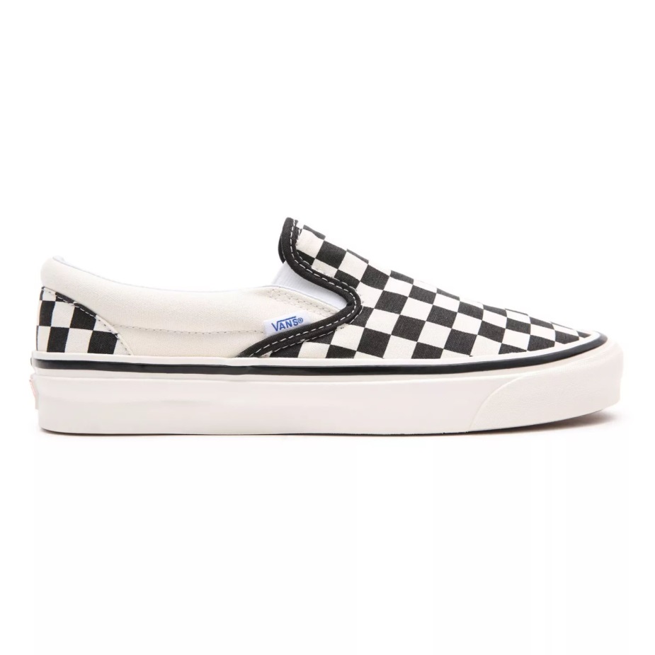Vans Anaheim εργοστασιακά κλασικά Slip-on 98 Dx παπούτσια μαύρο-άσπρο