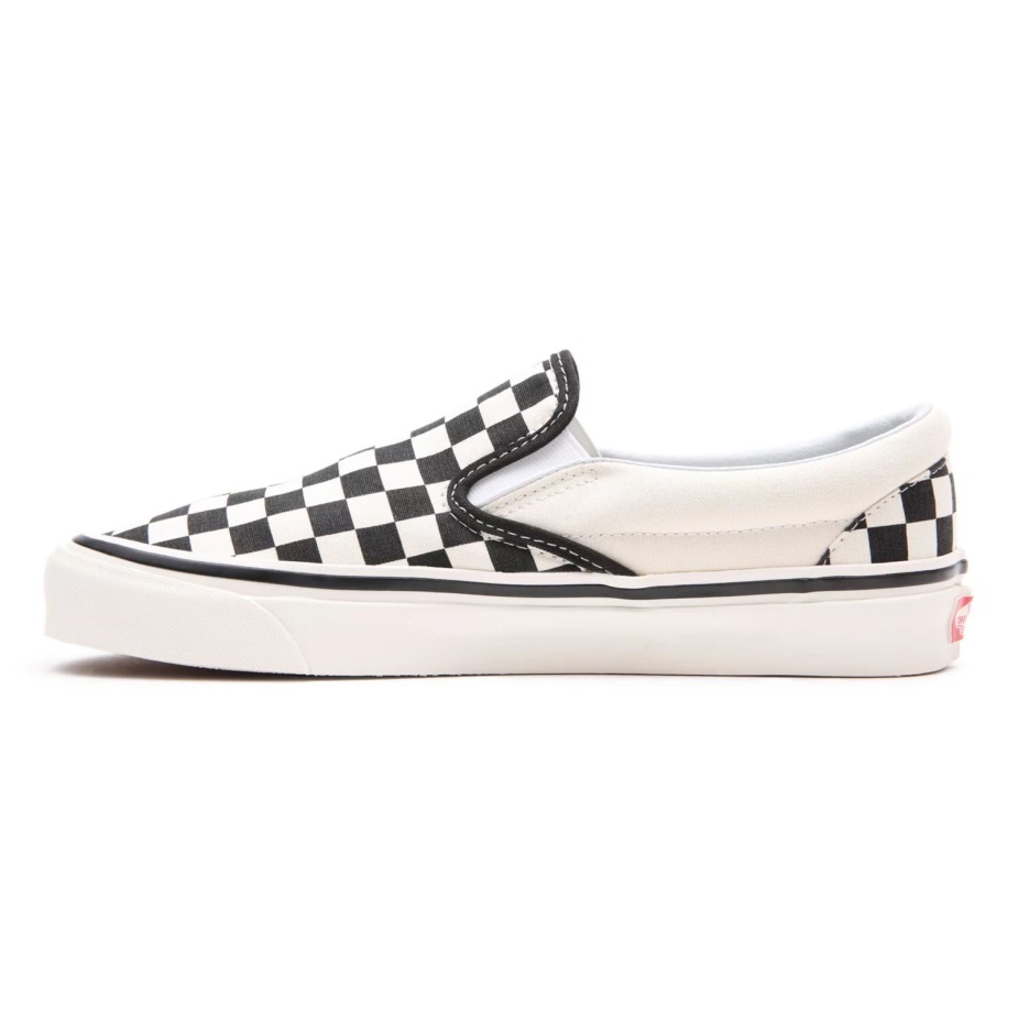 Vans Anaheim εργοστασιακά κλασικά Slip-on 98 Dx παπούτσια μαύρο-άσπρο