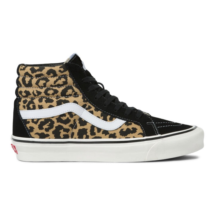 Vans Anaheim εργοστασιακό Sk8-hi 38 Dx Black-tan Leopard