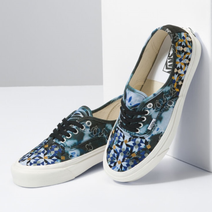 Vans Anaheim εργοστασιακό μικτό μωσαϊκό αυθεντικό 44 Dx μικτό μωσαϊκό μαύρο