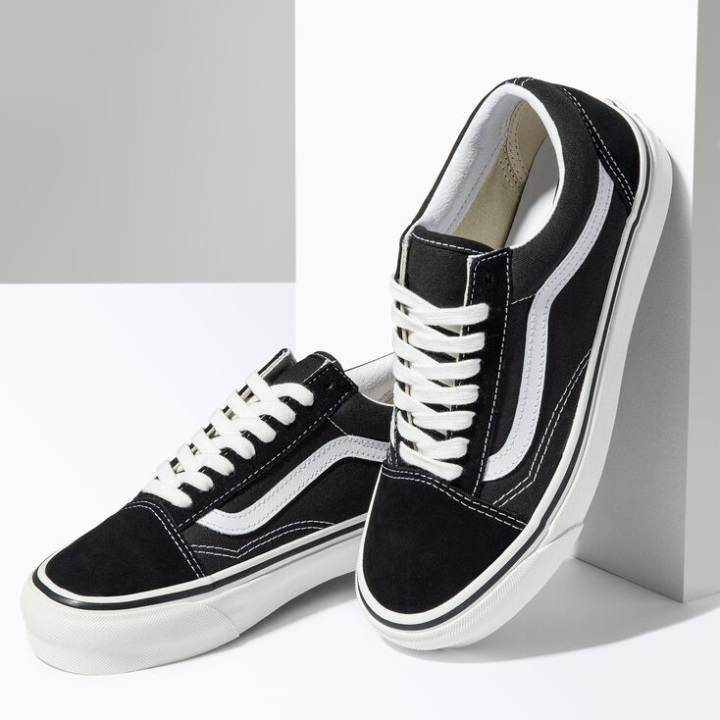 Vans Anaheim εργοστασιακό παλιό Skool 36 Dx μαύρο-αληθινό λευκό