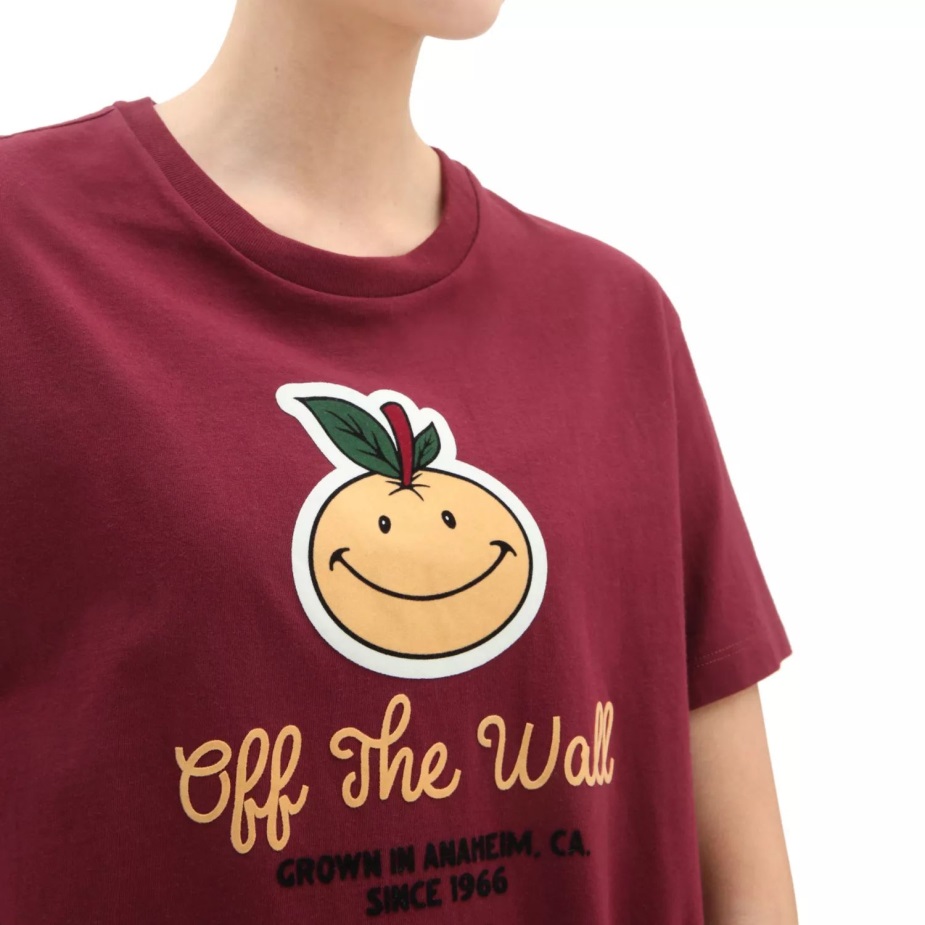 Vans Anaheim και Bff T-shirt κόκκινο