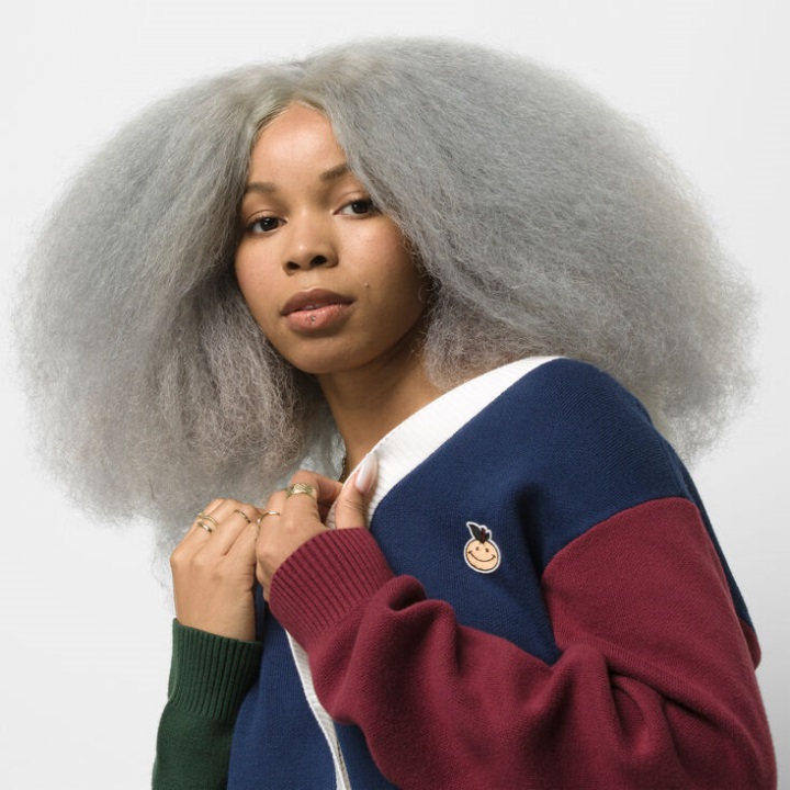 Vans Anaheim και ζακέτα κοστούμι μπλουζ