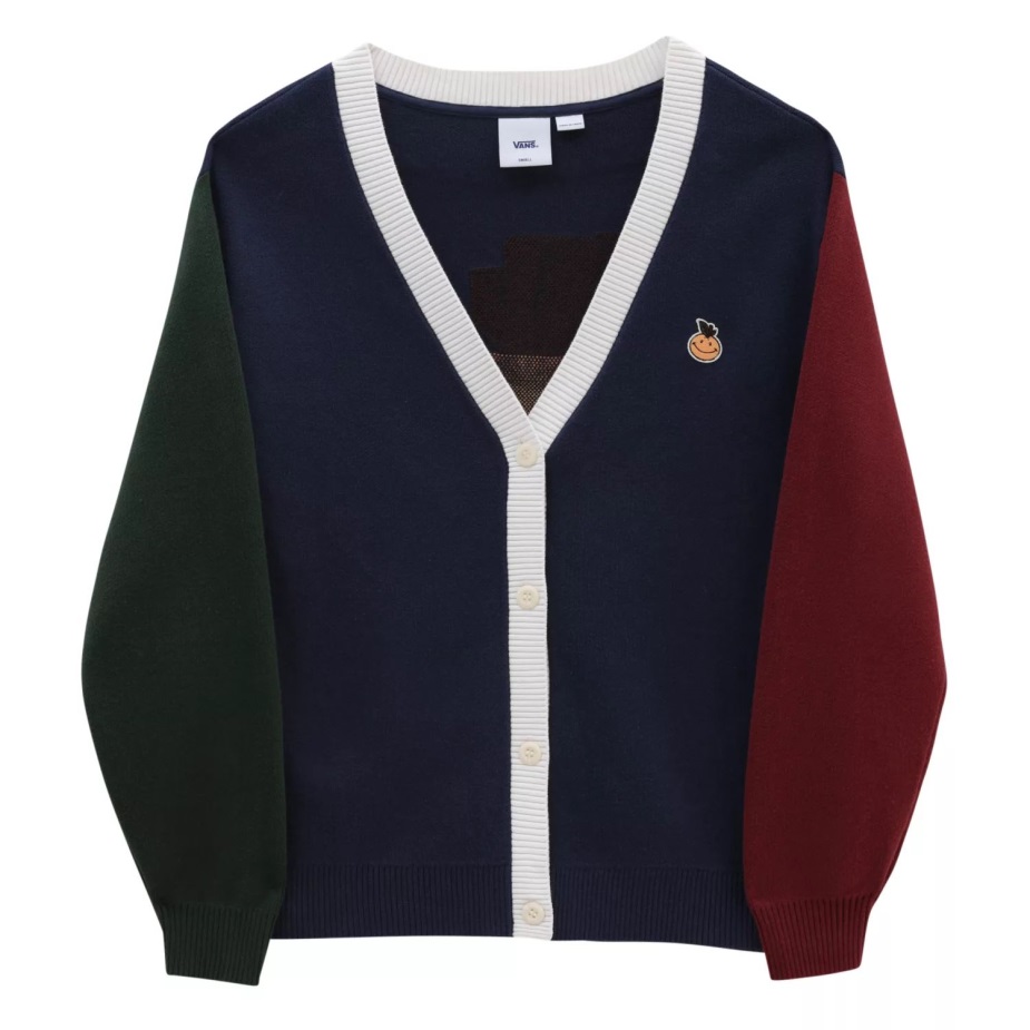 Vans Anaheim και μπλε ζακέτα