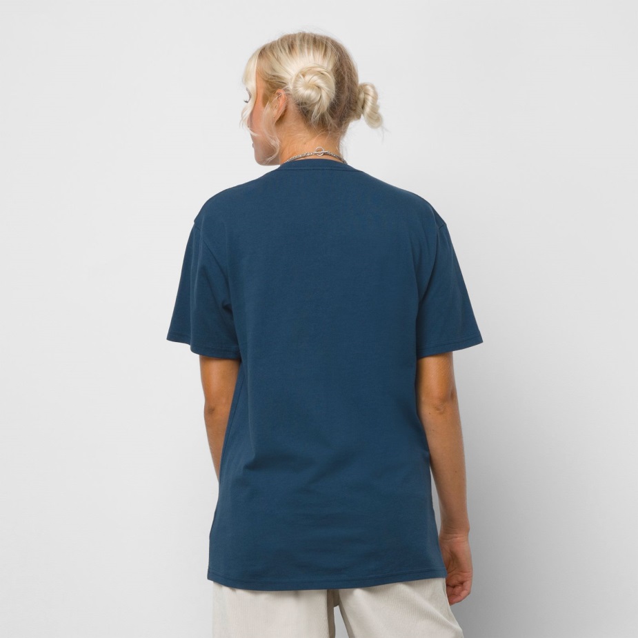 Vans Anaheim ροζ μπλουζάκι φόρεμα μπλουζ