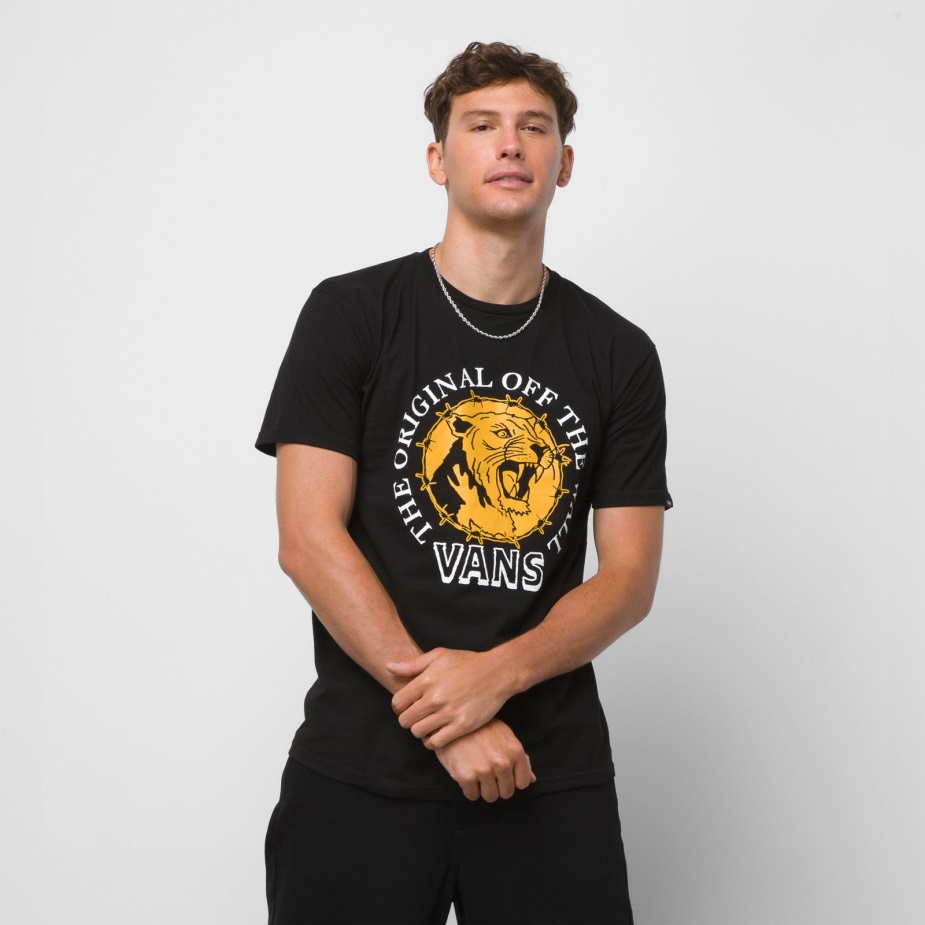 Vans Angry Animal T-shirt μαύρο