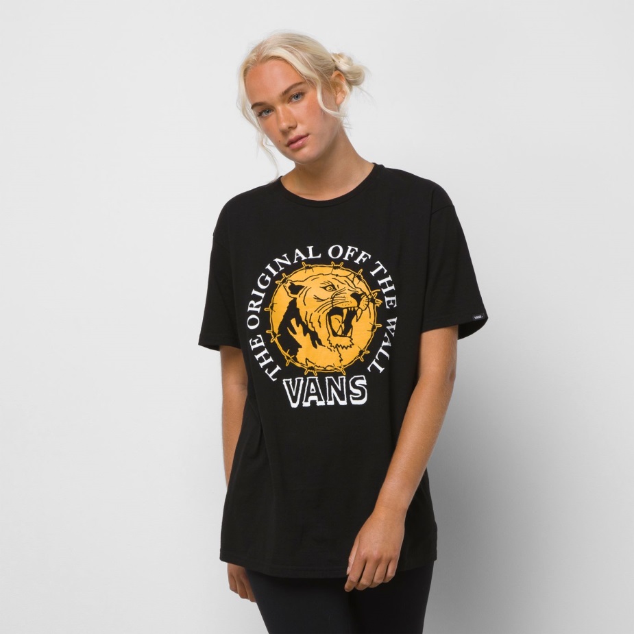 Vans Angry Animal T-shirt μαύρο