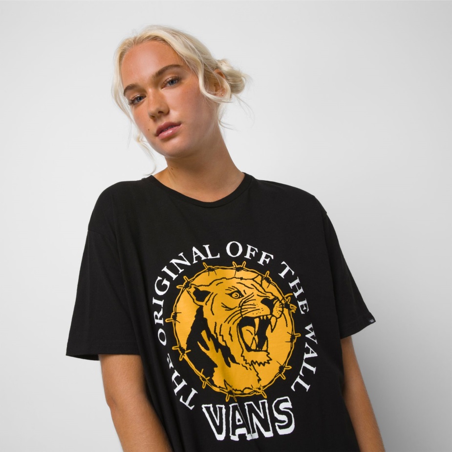 Vans Angry Animal T-shirt μαύρο