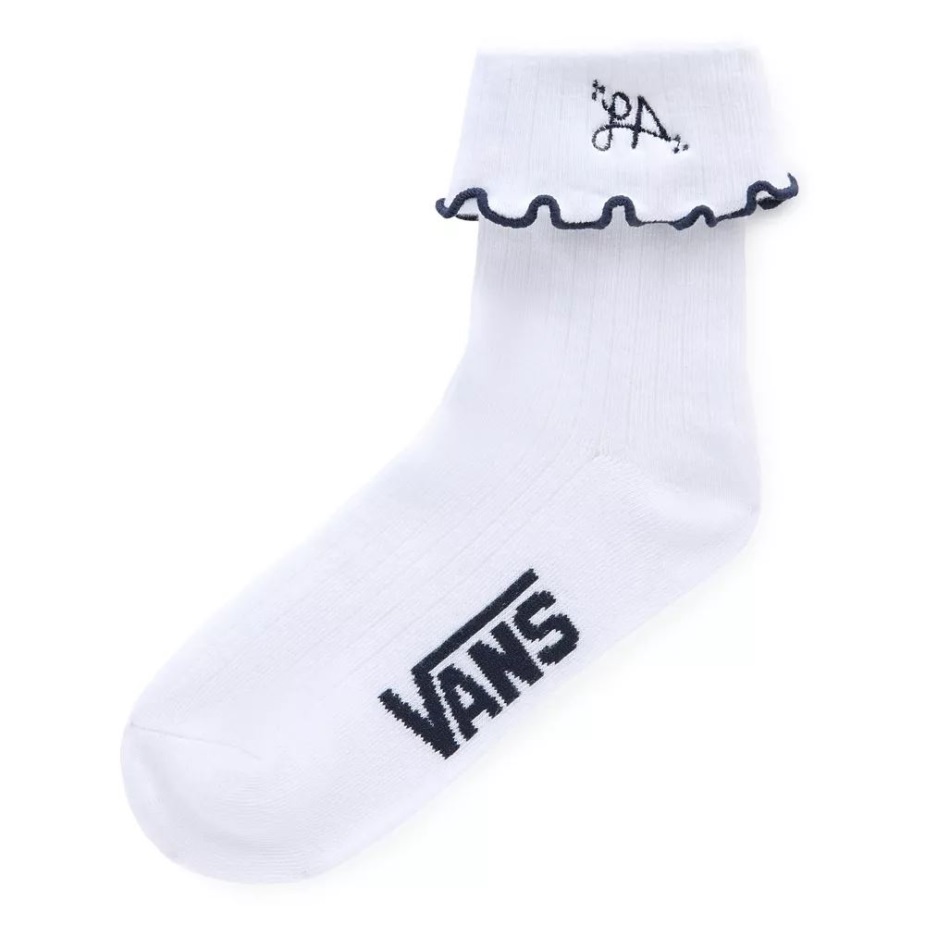Vans Armanto βολάν κάλτσες (1 ζευγάρι) λευκές