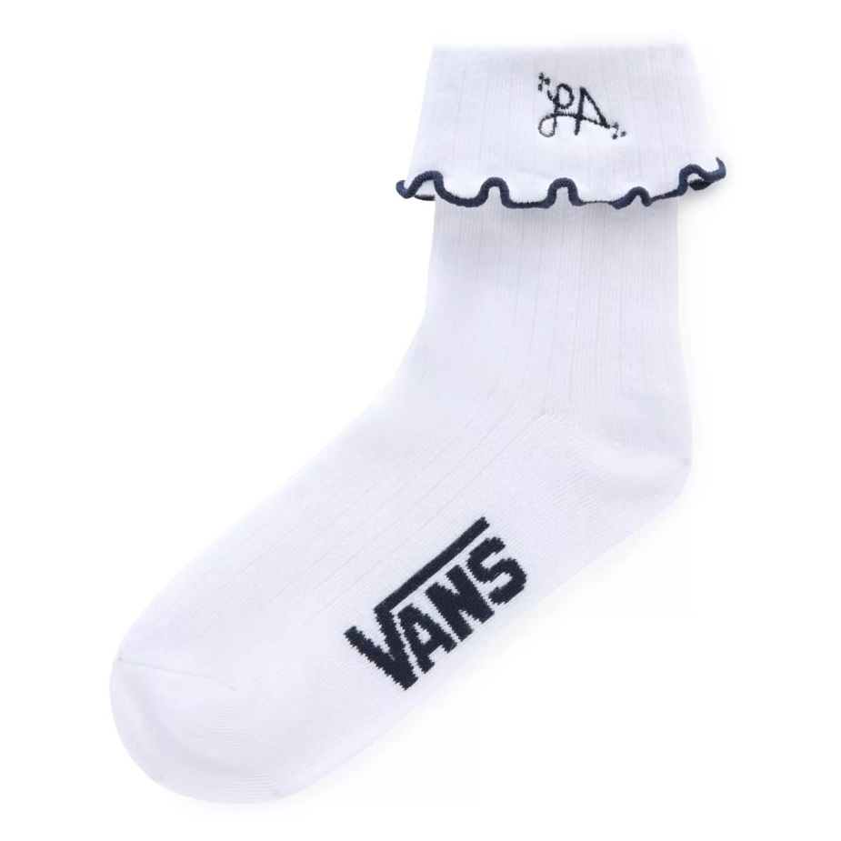 Vans Armanto βολάν κάλτσες (1 ζευγάρι) λευκές
