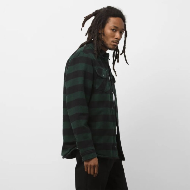 Vans Armstrong αναστρέψιμο πουκάμισο μπουφάν πλάτανο-μαύρο