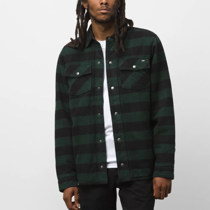 Vans Armstrong αναστρέψιμο πουκάμισο μπουφάν πλάτανο-μαύρο