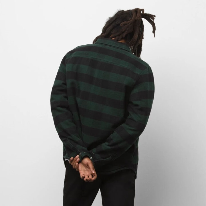 Vans Armstrong αναστρέψιμο πουκάμισο μπουφάν πλάτανο-μαύρο