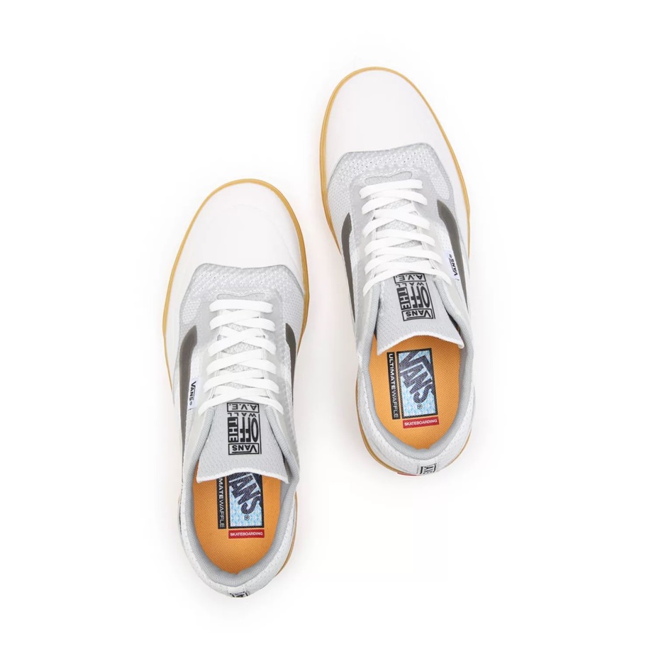 Vans Ave πλεκτά παπούτσια λευκά