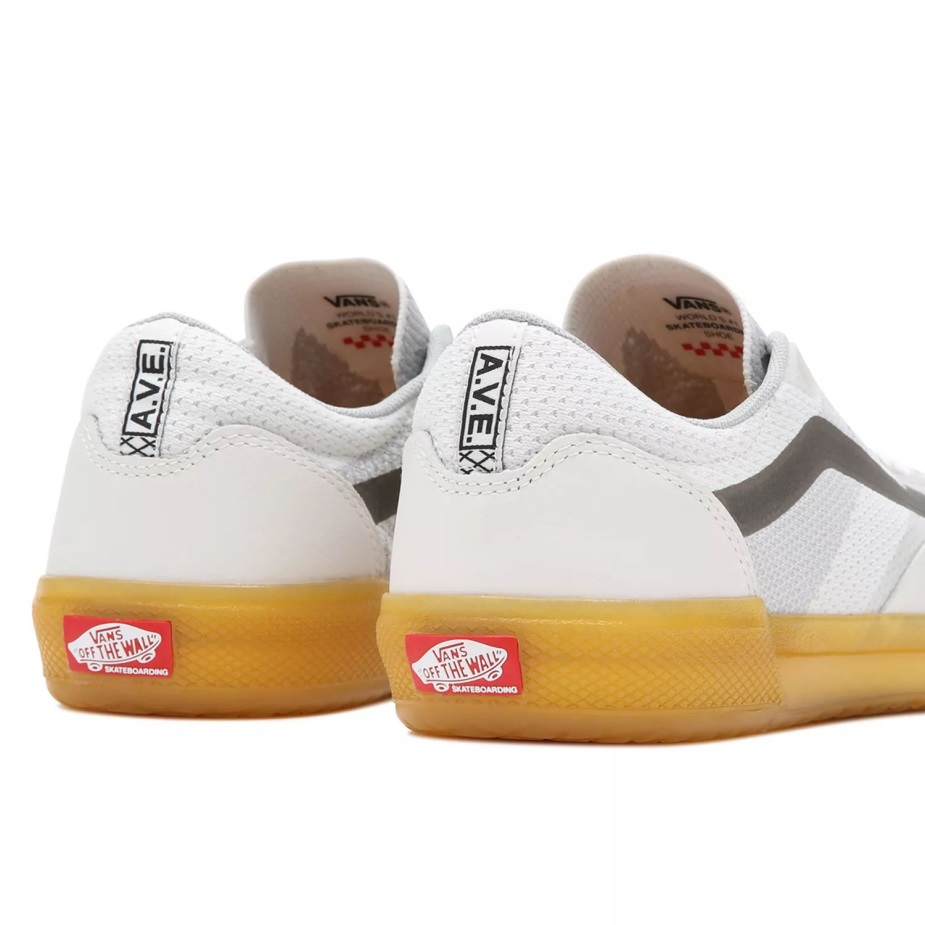 Vans Ave πλεκτά παπούτσια λευκά